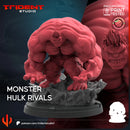 Monster Hulk Rivals - Sculpt B Marvel MCP-compatible 40mm resin proxy miniature by Trident Miniatures - product image 2