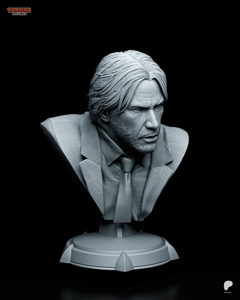 Baba Yaga Resin Statue & Bust - Bust view 2