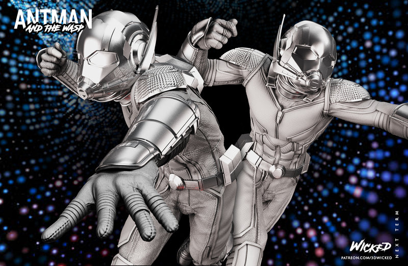 Ant Man Sculpture resin statue kit view 2
