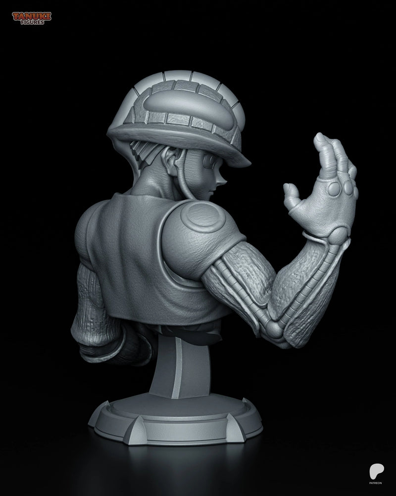 Meruem Resin Statue & Bust - Bust view 2