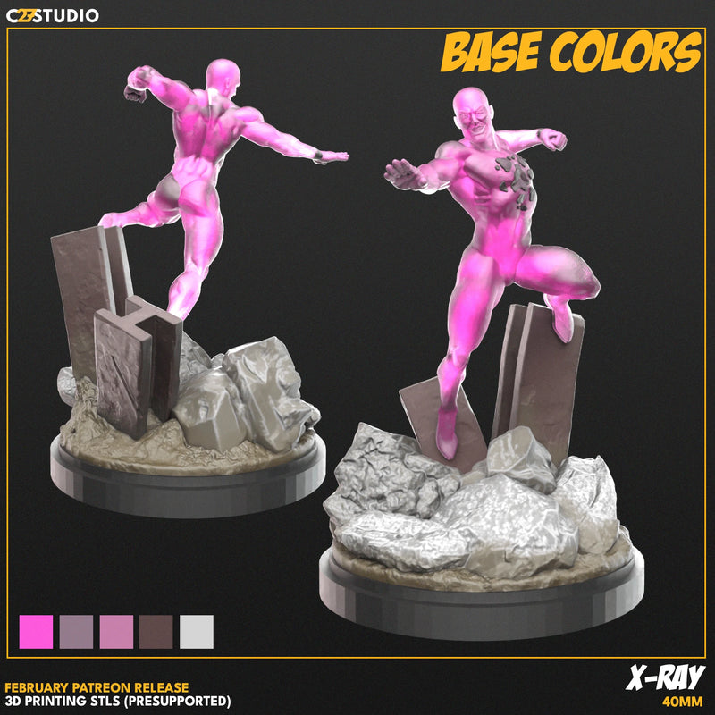 X-Ray Marvel MCP-compatible resin miniature by C27 Studios - product image 2
