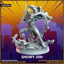 Black Knight Marvel MCP-compatible resin miniature by C27 Studios - product image 2