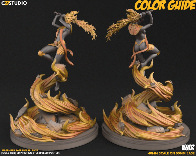 War Marvel MCP-compatible resin miniature by C27 Studios - product image 2