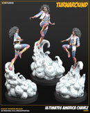 America Chavez (Aug 2025 Sculpt) Marvel MCP-compatible resin miniature by C27 Studios - product image 2