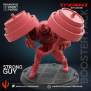 Strong Guy Marvel MCP-compatible 40mm resin proxy miniature by Trident Miniatures - product image 2