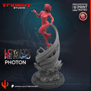 Photon Marvel MCP-compatible 40mm resin proxy miniature by Trident Miniatures - product image 2