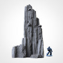 High Mountains 3D printed terrain view 2