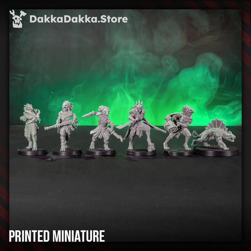 Mar-Duk Tribe Liquidation Squad (x12) - DakkaDakka Resin Miniature Squad - image 2