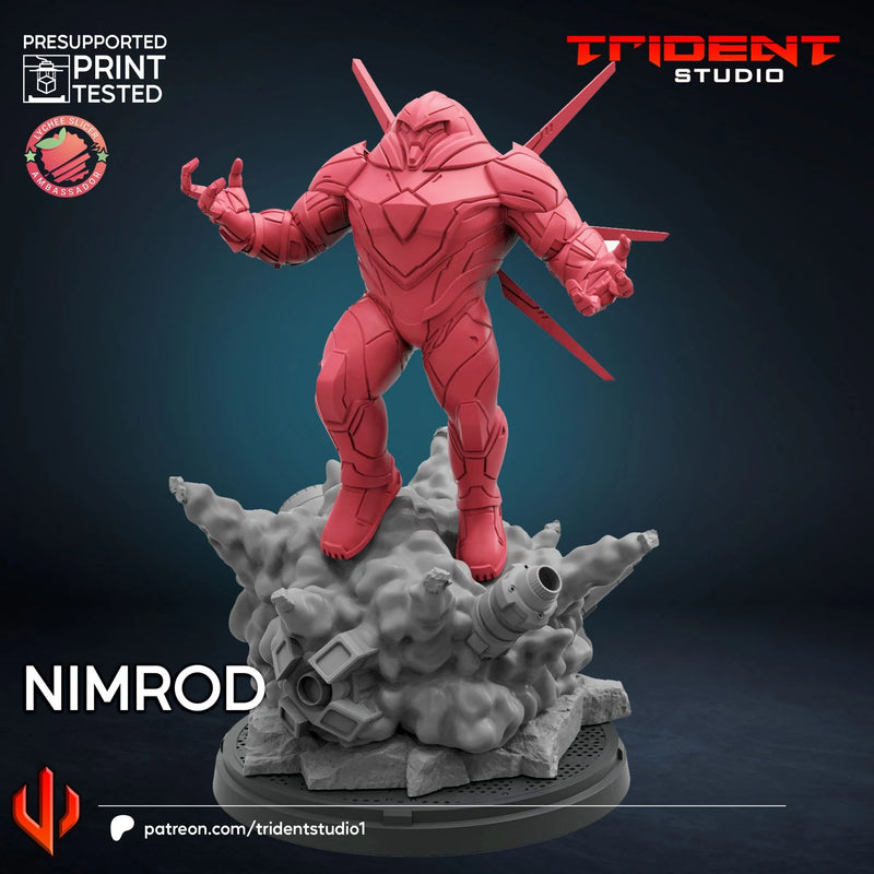Nimrod Marvel MCP-compatible 40mm resin proxy miniature by Trident Miniatures - product image 2