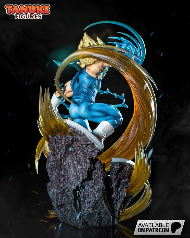 Vegeta Resin Statue & Bust - Full Size view 2