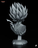 Gohan SSJ2 Resin Statue & Bust - Bust view 2