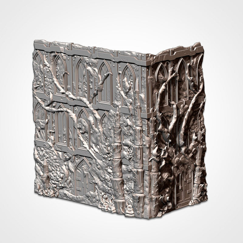 WTC Foldable Nids Set 3D printed terrain view 2