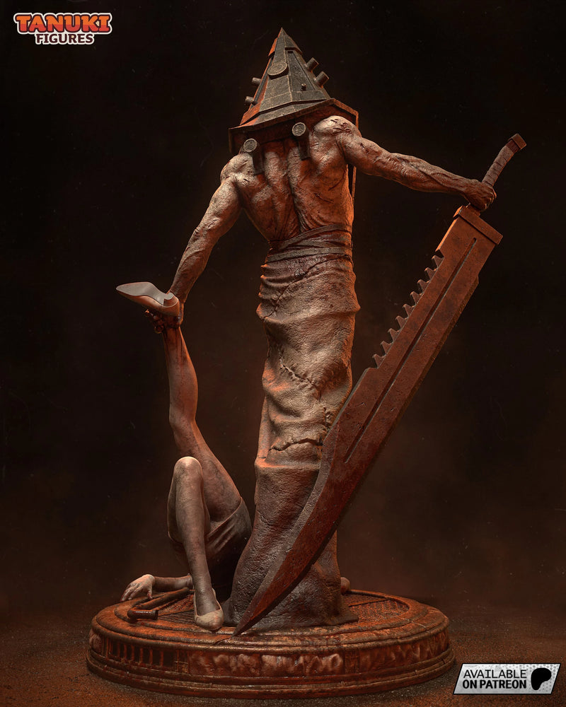 Pyramid Head Resin Statue & Bust - Full Size view 2