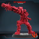 Cyborg Spider-Man Marvel MCP-compatible 40mm resin proxy miniature by Trident Miniatures - product image 2