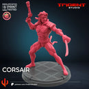 Corsair Marvel MCP-compatible 40mm resin proxy miniature by Trident Miniatures - product image 2