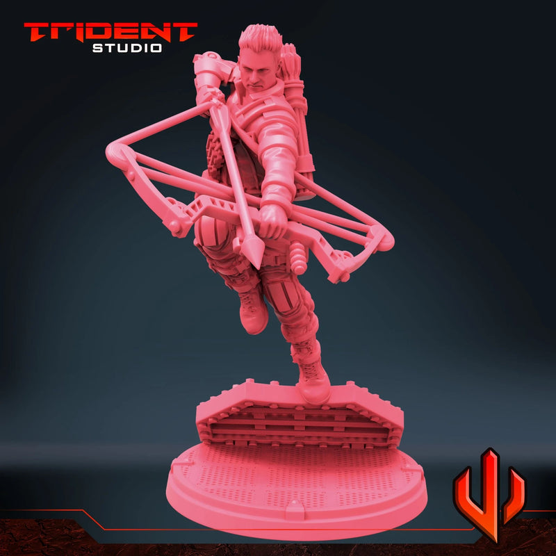 Hawkeye Multiverse - Sculpt B Marvel MCP-compatible 40mm resin proxy miniature by Trident Miniatures - product image 2