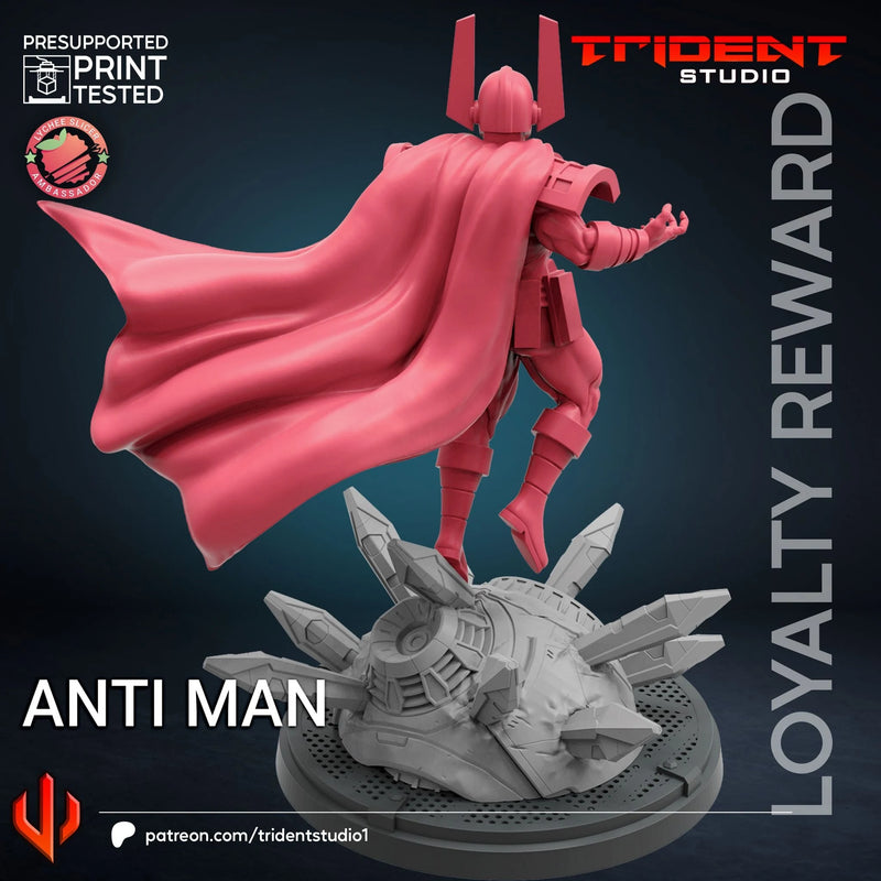 Anti Man Marvel MCP-compatible 40mm resin proxy miniature by Trident Miniatures - product image 2