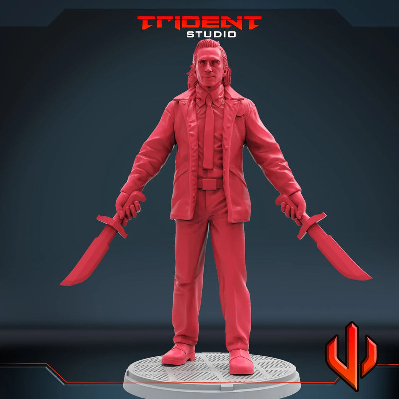 Loki Agent Marvel MCP-compatible 40mm resin proxy miniature by Trident Miniatures - product image 2