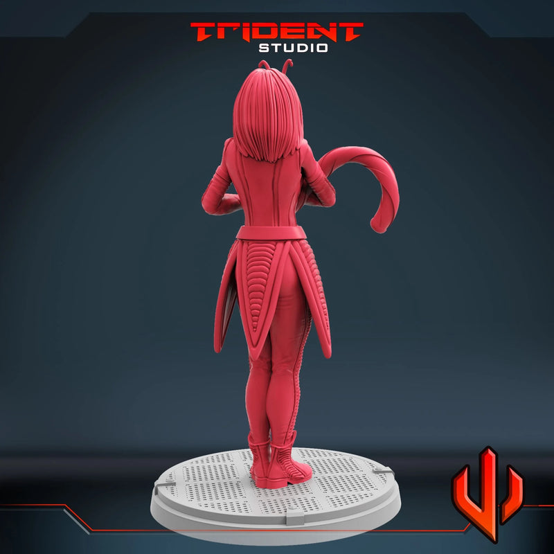 Mantis Christmas Special Marvel MCP-compatible 40mm resin proxy miniature by Trident Miniatures - product image 2