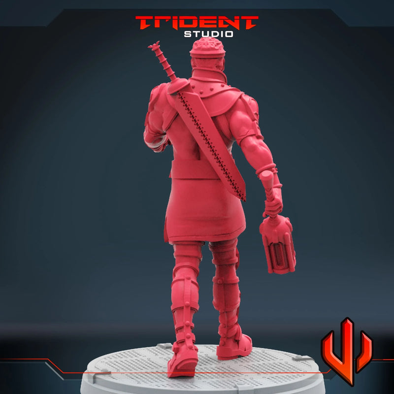 Hercules Marvel MCP-compatible 40mm resin proxy miniature by Trident Miniatures - product image 2