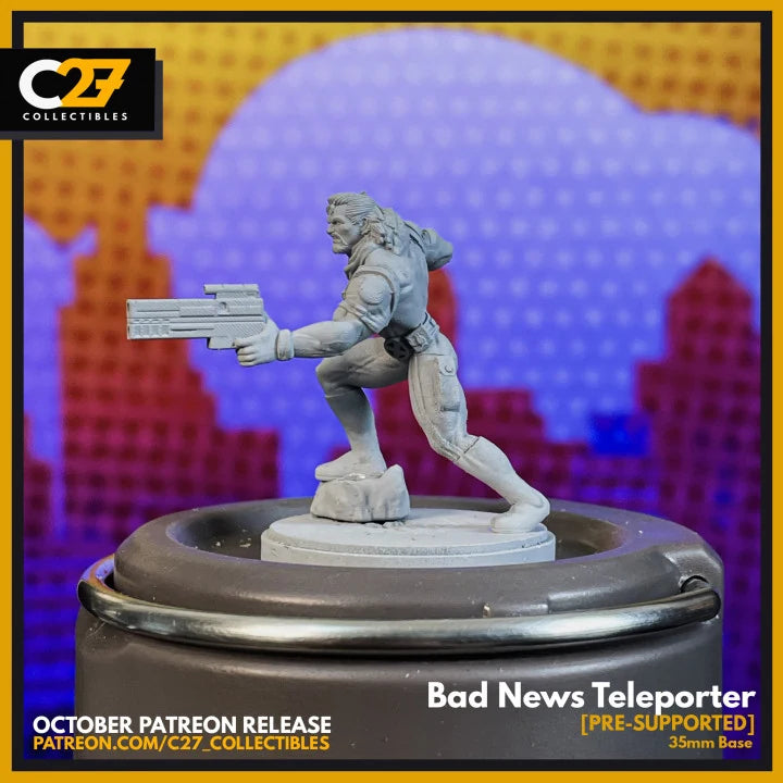 Bishop Marvel MCP-compatible resin miniature by C27 Studios - product image 2