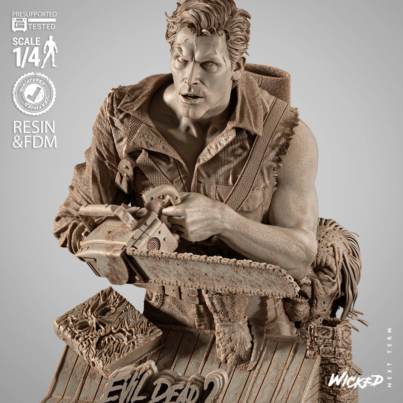 Ash Bust resin bust kit view 2