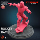 Rocket Racer Marvel MCP-compatible 40mm resin proxy miniature by Trident Miniatures - product image 2