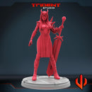 Magik Phoenix - Sculpt B Marvel MCP-compatible 40mm resin proxy miniature by Trident Miniatures - product image 2