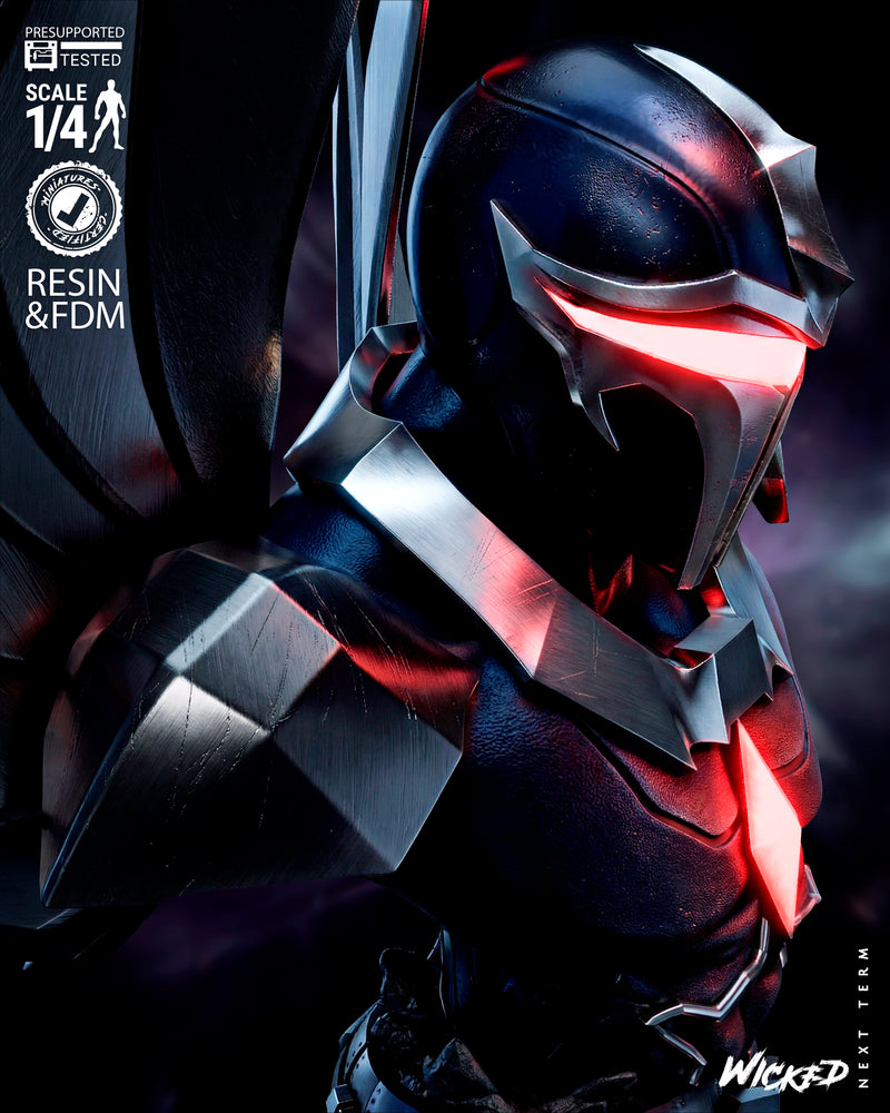 Darkhawk Portrait Bust resin bust kit view 2