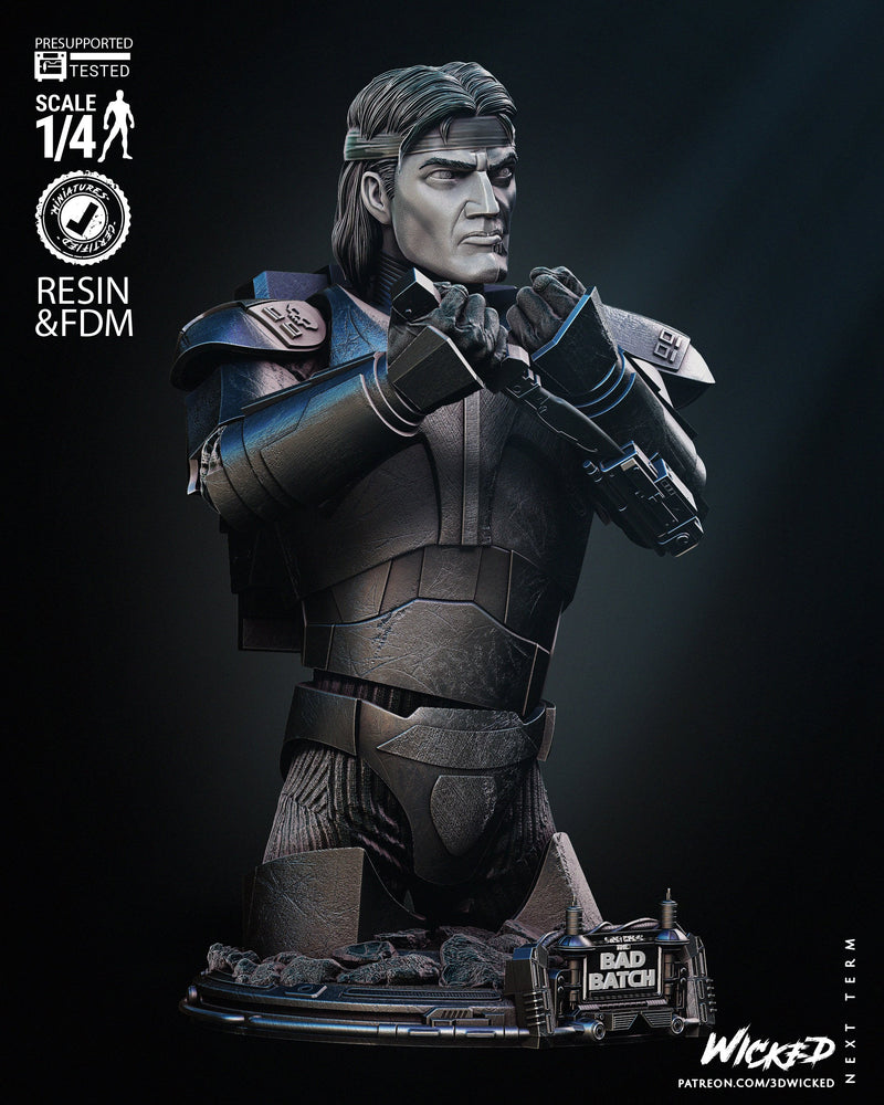 Hunter Bust