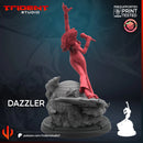 Dazzler Marvel MCP-compatible 40mm resin proxy miniature by Trident Miniatures - product image 2