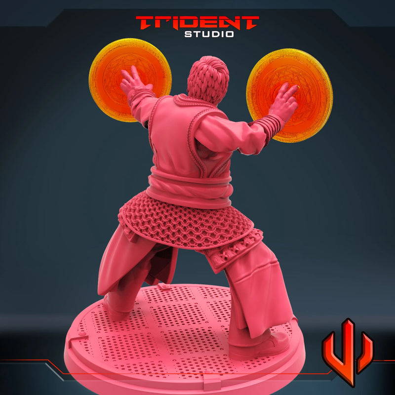 Wong Marvel MCP-compatible 40mm resin proxy miniature by Trident Miniatures - product image 2