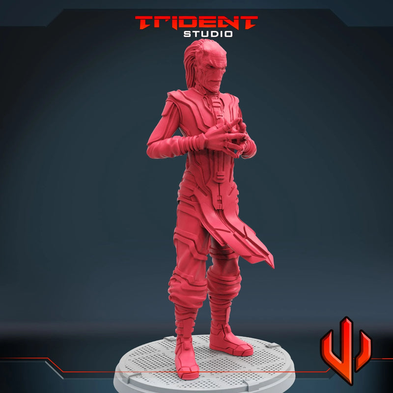 Ebony Maw - Sculpt A Marvel MCP-compatible 40mm resin proxy miniature by Trident Miniatures - product image 2