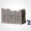City Classic Ruins GW 10th 3D printed terrain view 2