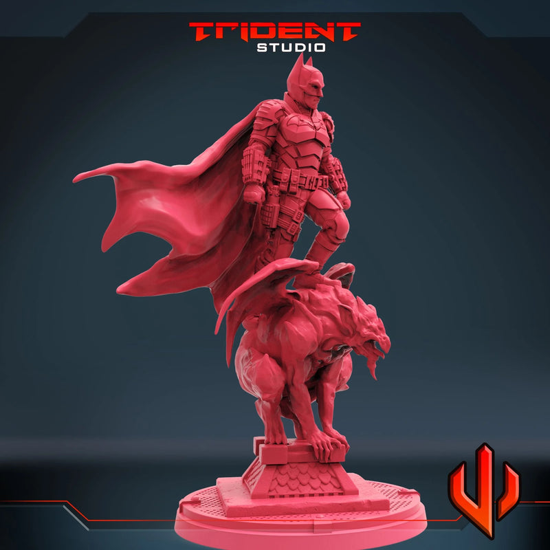 Batman 2022 Movie DC Comics MCP-compatible 40mm resin proxy miniature by Trident Miniatures - product image 2