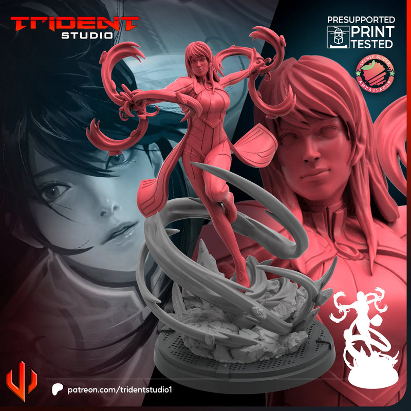 Aero Marvel MCP-compatible 40mm resin proxy miniature by Trident Miniatures - product image 2