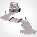 Classic Modular River 3D printed terrain view 2