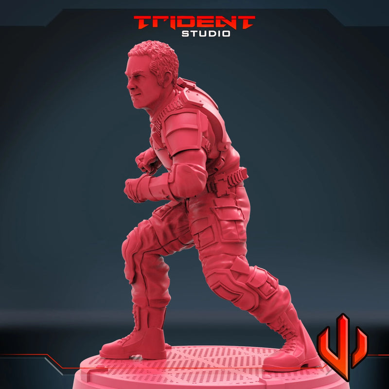 Patriot Marvel MCP-compatible 40mm resin proxy miniature by Trident Miniatures - product image 2