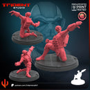 HYDRA Grenadier Marvel MCP-compatible 40mm resin proxy miniature by Trident Miniatures - product image 2