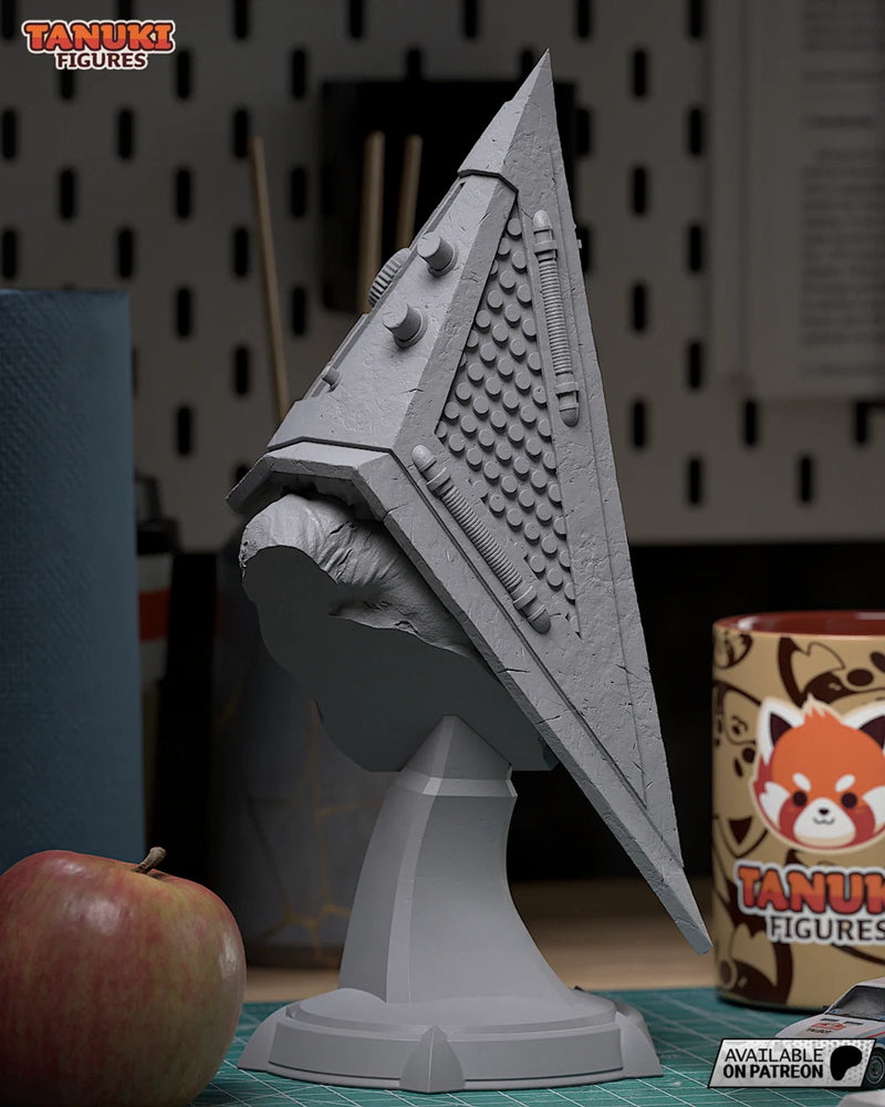 Pyramid Head Resin Statue & Bust - Bust view 2