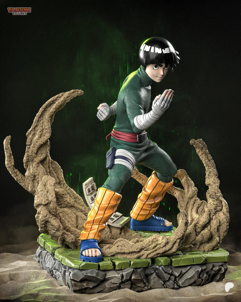 Rock Lee Resin Statue & Bust - Full Size view 2