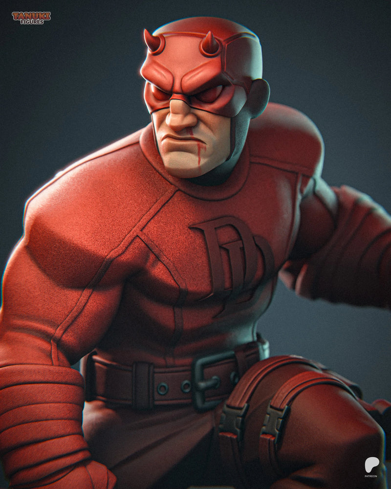 Daredevil Toon Resin Figure - Toon view 2