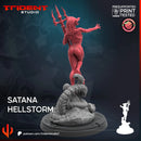 Satana Hellstrom Marvel MCP-compatible 40mm resin proxy miniature by Trident Miniatures - product image 2