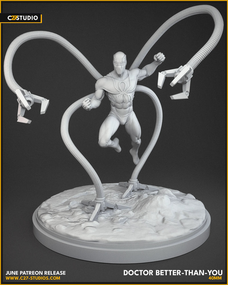 Superior Octopus Marvel MCP-compatible resin miniature by C27 Studios - product image 2