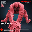Shocker Marvel MCP-compatible 40mm resin proxy miniature by Trident Miniatures - product image 2