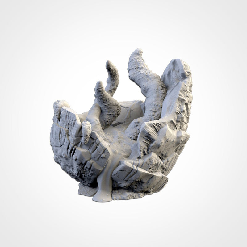 Alien Eggs 3D printed terrain view 2