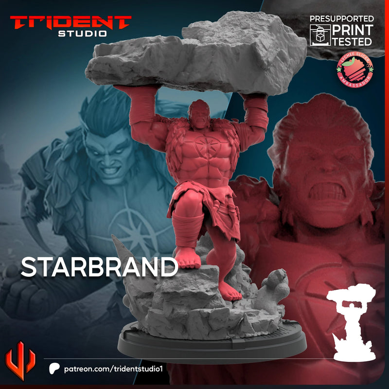 Starbrand Marvel MCP-compatible 40mm resin proxy miniature by Trident Miniatures - product image 2