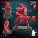HYDRA Heavy Armor Marvel MCP-compatible 40mm resin proxy miniature by Trident Miniatures - product image 2
