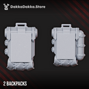 Backpacks for Dawnguard veterans - DakkaDakka Resin Miniature Accessory - image 2