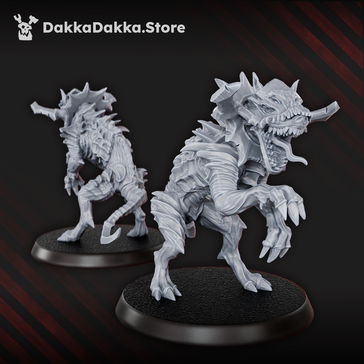 Hounds of the Wormhole x5 - DakkaDakka Resin Miniature Squad - image 2